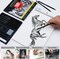Charcoal Drawing Set, 19 Pieces, Black & White Charcoal Pencils for Drawing